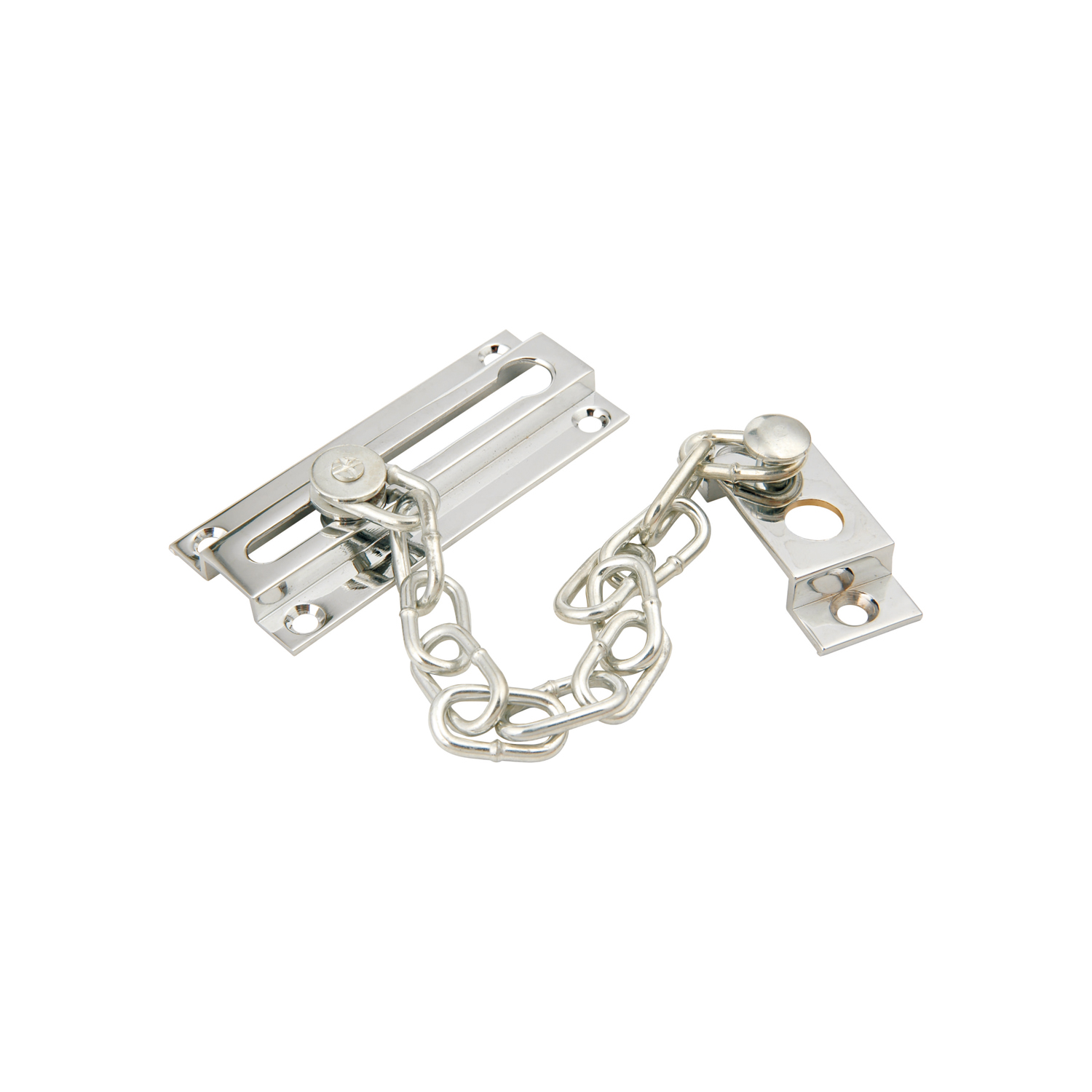 Modern Style Brass Door Holder With Chrome Plated Finish