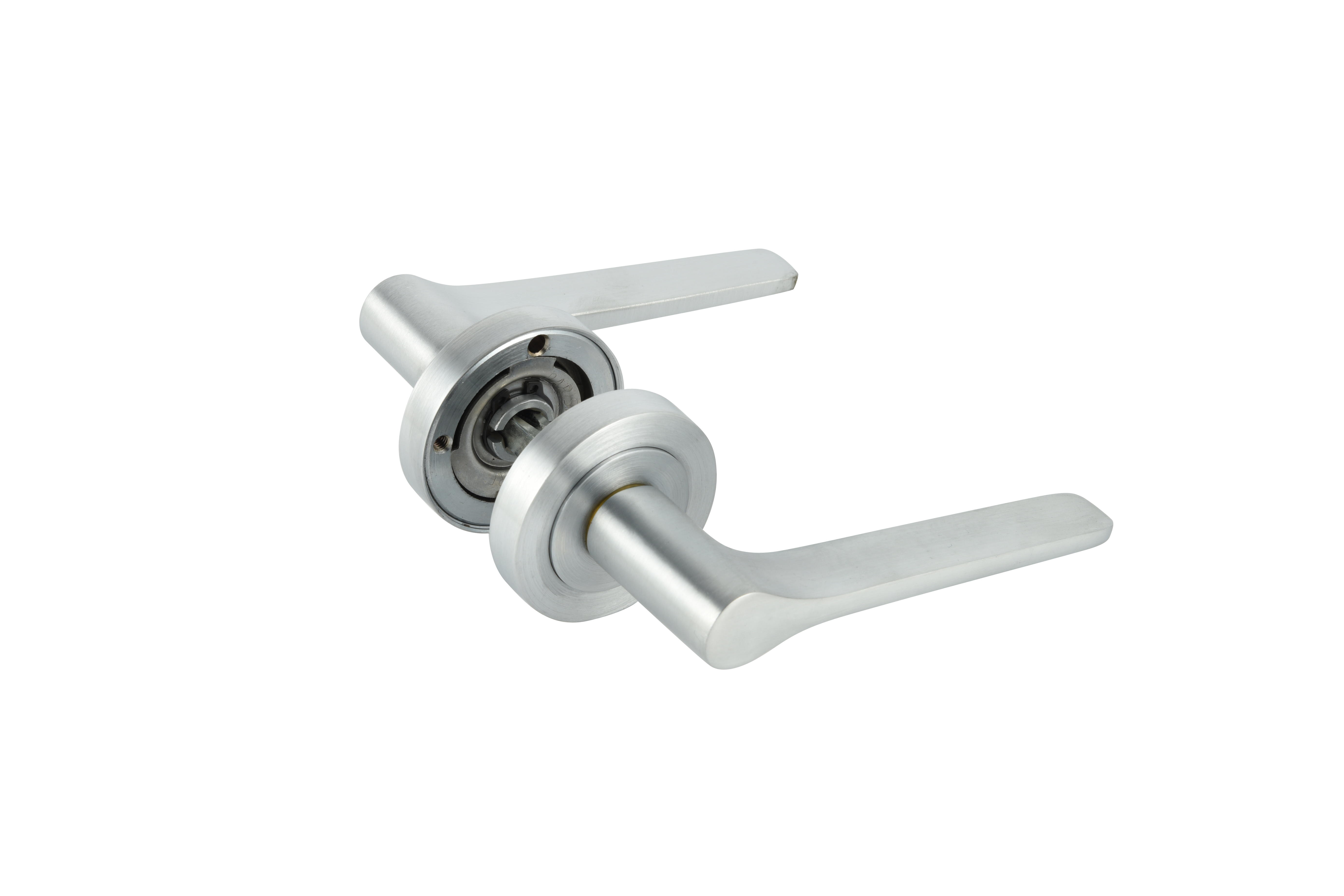 Furniture Hardware Tubular Door Handle New Security Internal Brass Hollow Pull Lever Door Handle